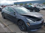 2018 Tesla Model 3 Gray vin: 5YJ3E1EA4JF101793