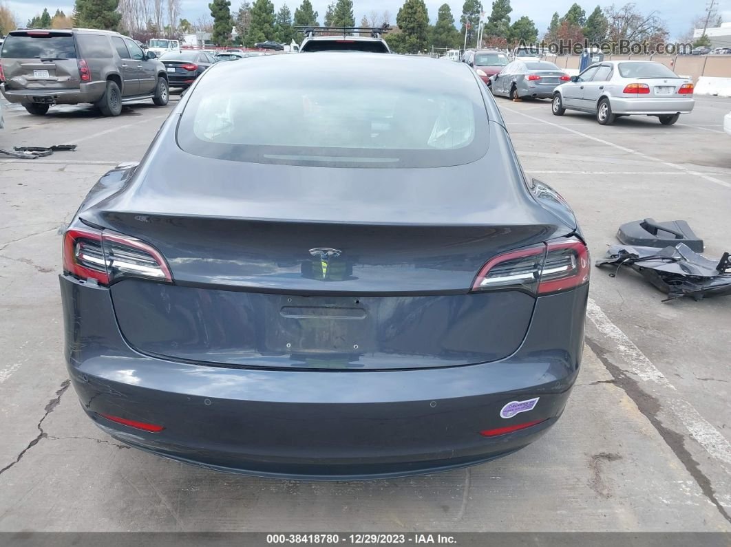 2018 Tesla Model 3 Серый vin: 5YJ3E1EA4JF101793