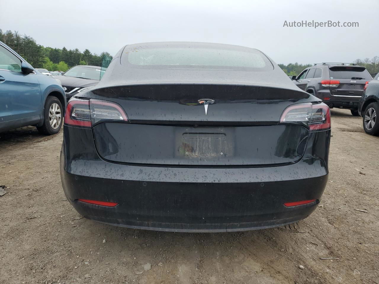 2018 Tesla Model 3  Black vin: 5YJ3E1EA4JF157409