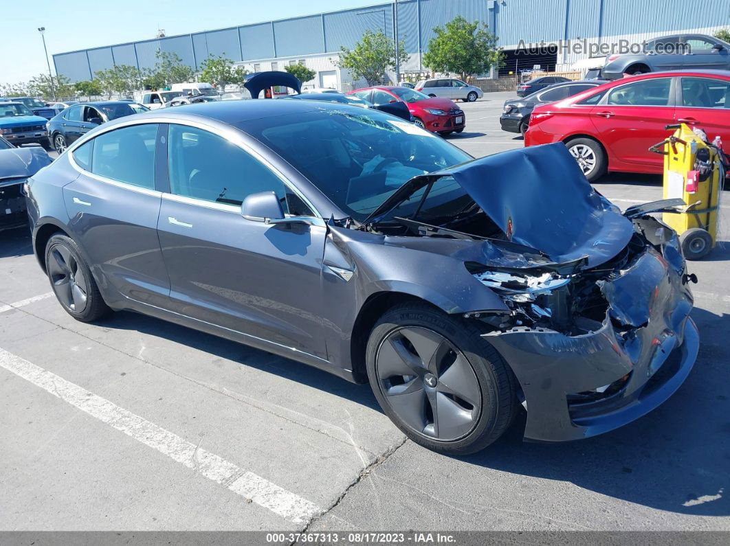 2018 Tesla Model 3 Range Battery Gray vin: 5YJ3E1EA4JF158298