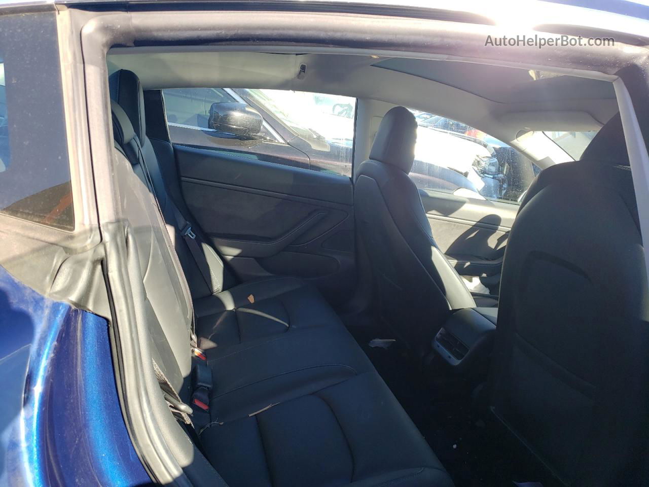 2018 Tesla Model 3  Blue vin: 5YJ3E1EA4JF160861