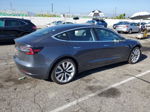 2018 Tesla Model 3  Gray vin: 5YJ3E1EA4JF163095