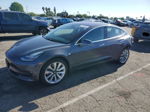 2018 Tesla Model 3  Gray vin: 5YJ3E1EA4JF163095