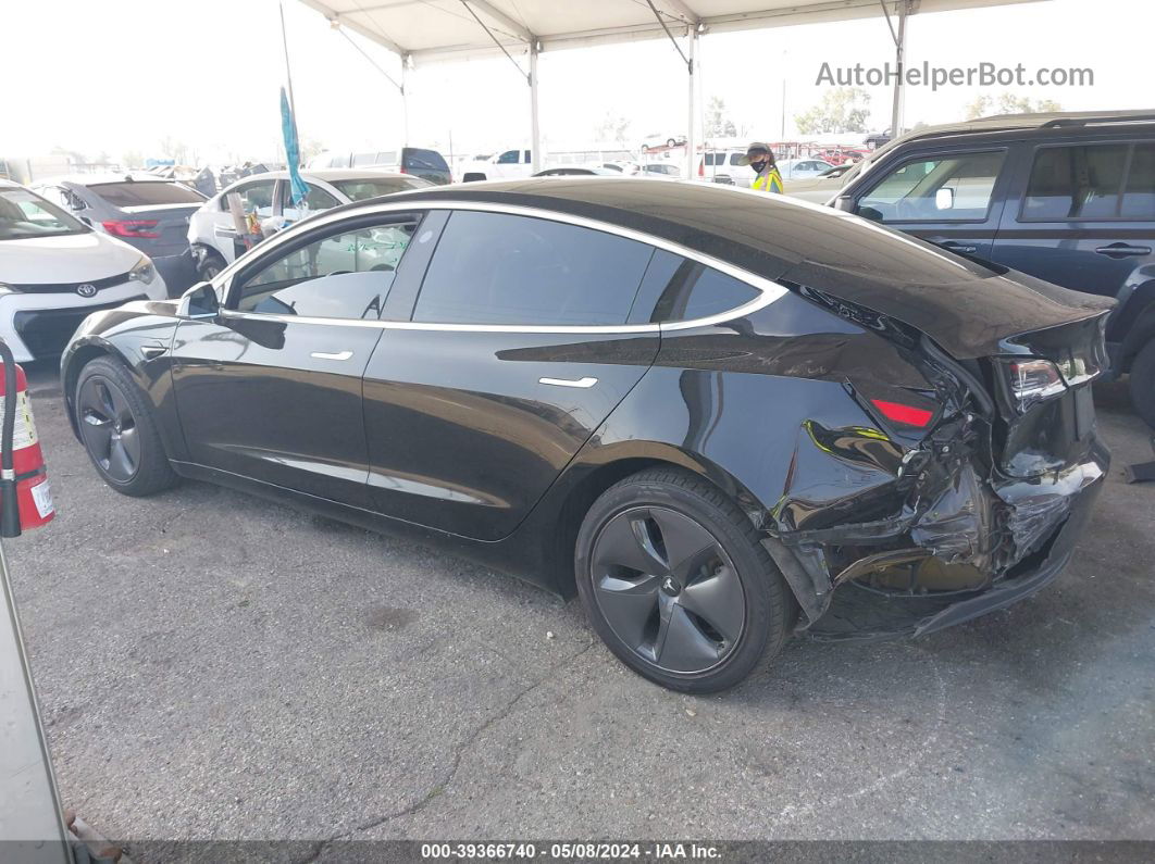 2019 Tesla Model 3 Long Range/mid Range/standard Range/standard Range Plus Black vin: 5YJ3E1EA4KF190038