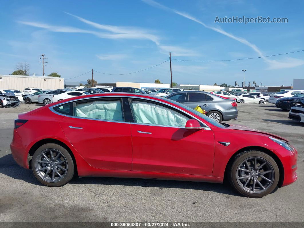 2019 Tesla Model 3 Красный vin: 5YJ3E1EA4KF190749