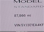 2019 Tesla Model 3 Long Range/mid Range/standard Range/standard Range Plus White vin: 5YJ3E1EA4KF299891