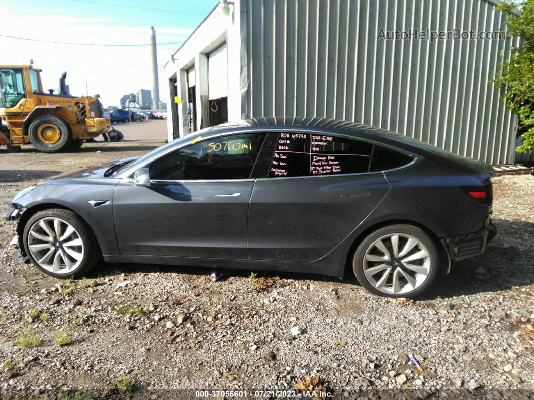 2019 Tesla Model 3 Range Серый vin: 5YJ3E1EA4KF300800