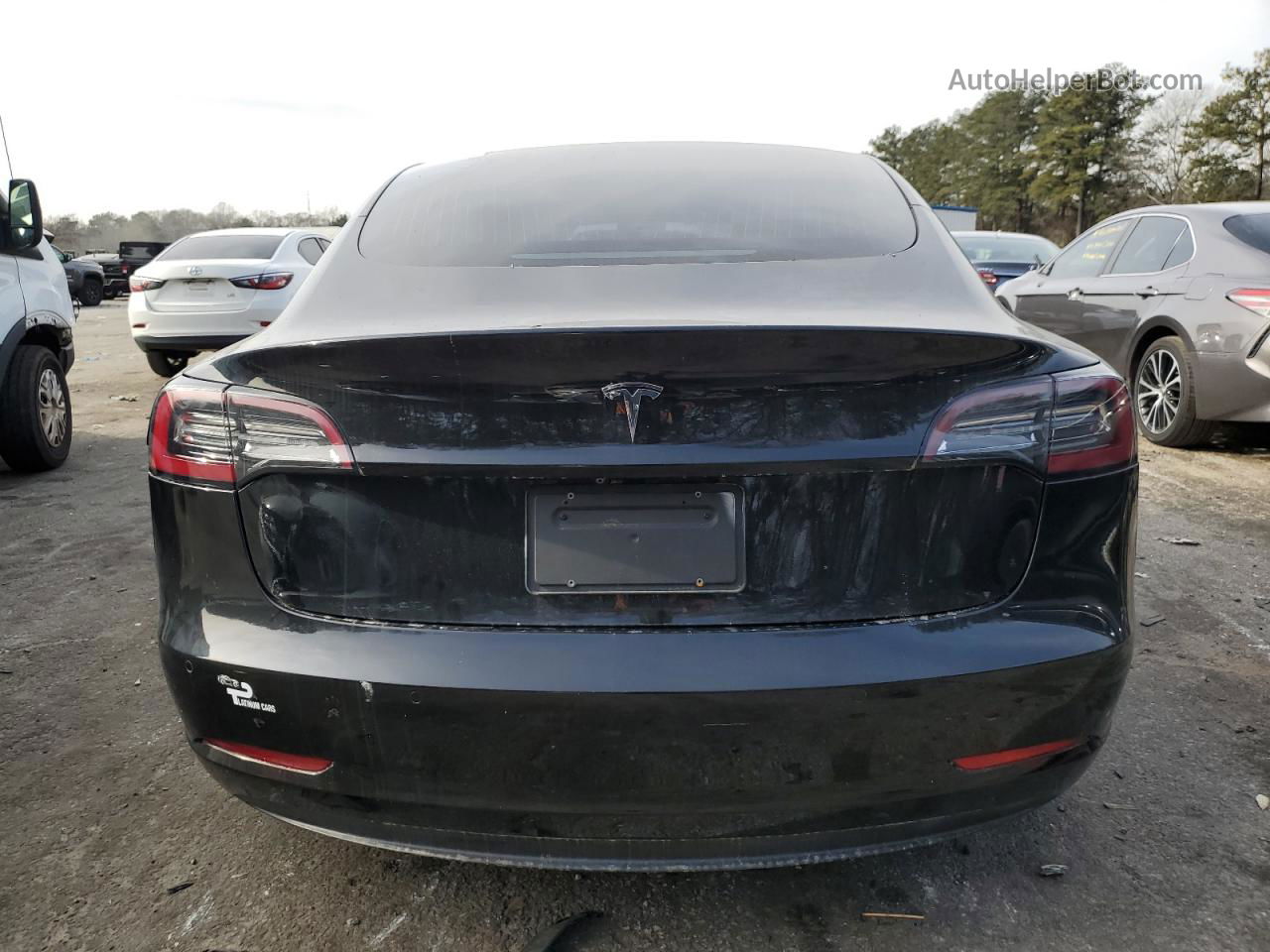 2019 Tesla Model 3  Black vin: 5YJ3E1EA4KF301591