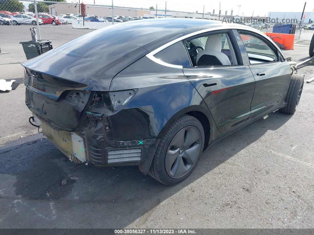 2019 Tesla Model 3 Long Range Black vin: 5YJ3E1EA4KF301672