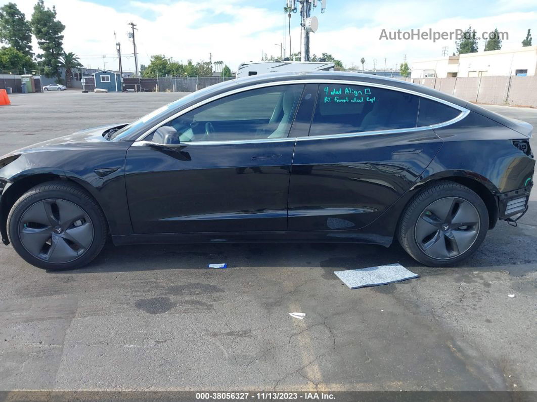 2019 Tesla Model 3 Long Range Black vin: 5YJ3E1EA4KF301672