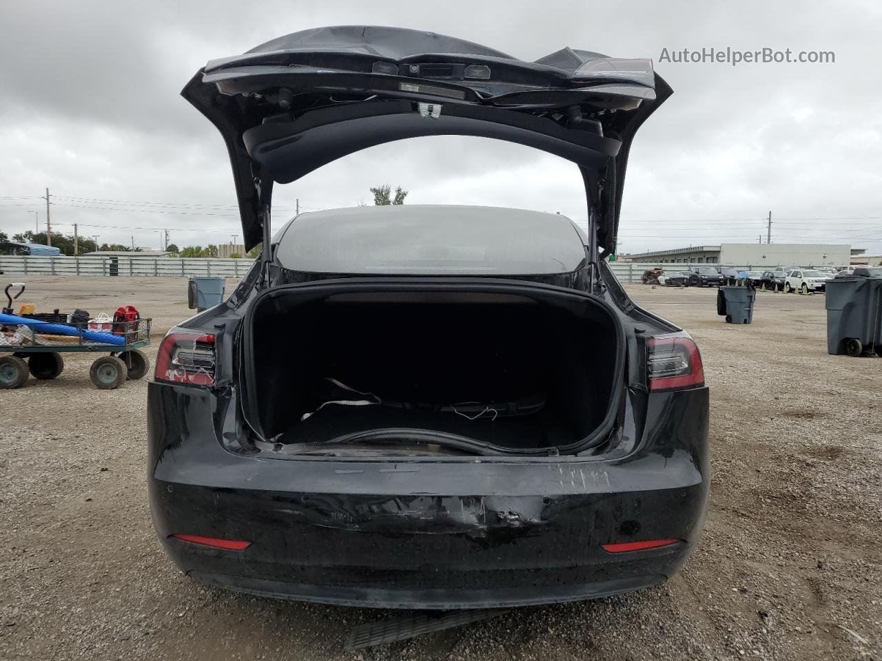 2019 Tesla Model 3  Black vin: 5YJ3E1EA4KF306502