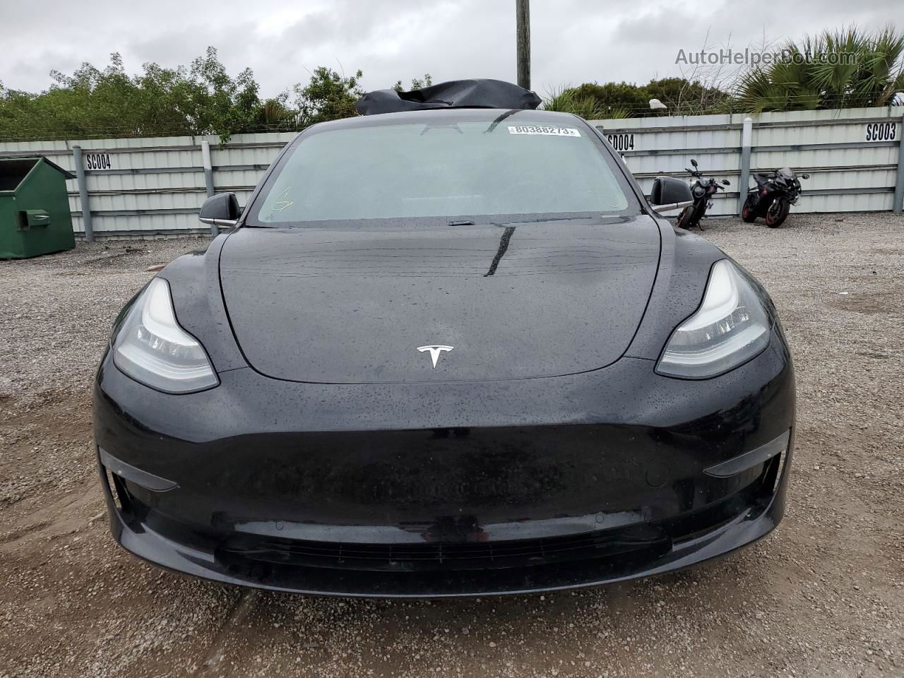 2019 Tesla Model 3  Black vin: 5YJ3E1EA4KF306502