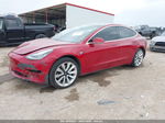 2019 Tesla Model 3 Long Range/mid Range/standard Range/standard Range Plus Red vin: 5YJ3E1EA4KF331917