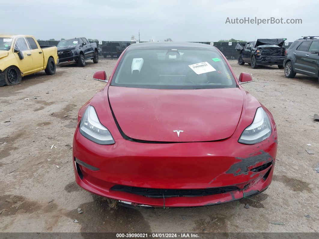 2019 Tesla Model 3 Long Range/mid Range/standard Range/standard Range Plus Красный vin: 5YJ3E1EA4KF331917