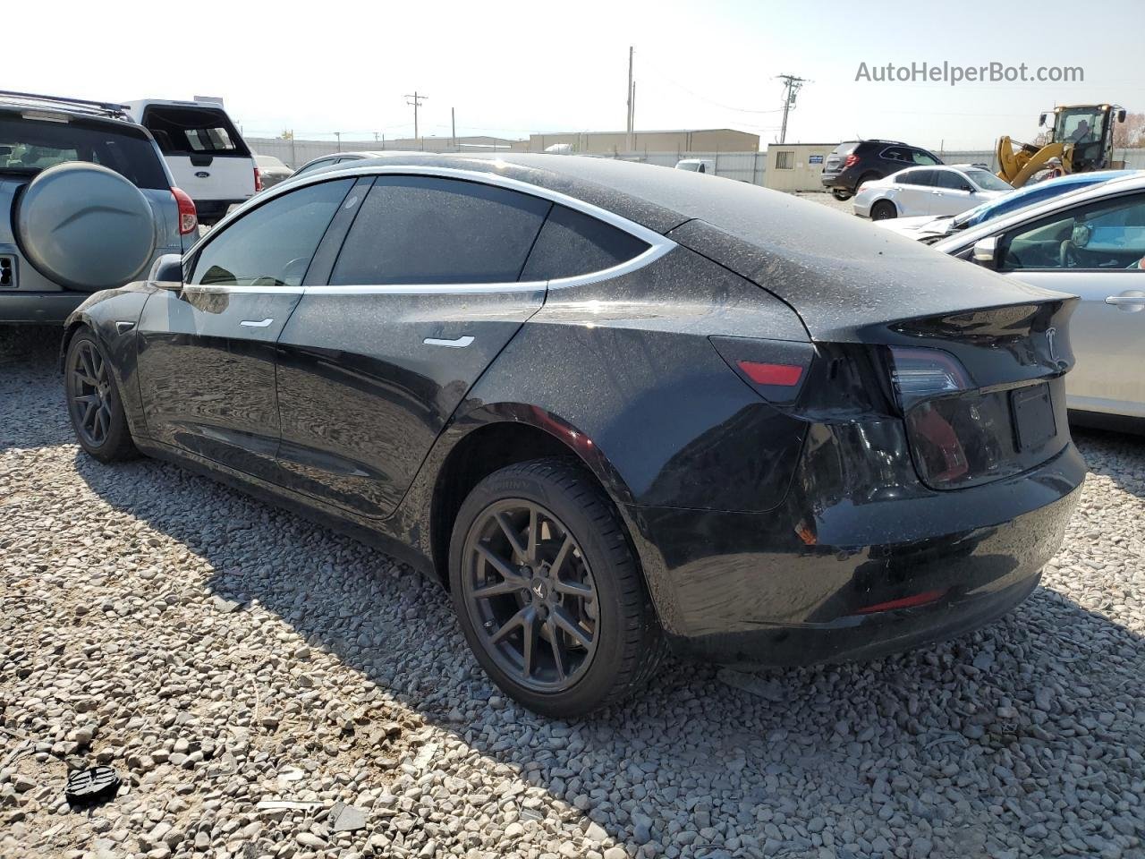 2019 Tesla Model 3  Black vin: 5YJ3E1EA4KF394984