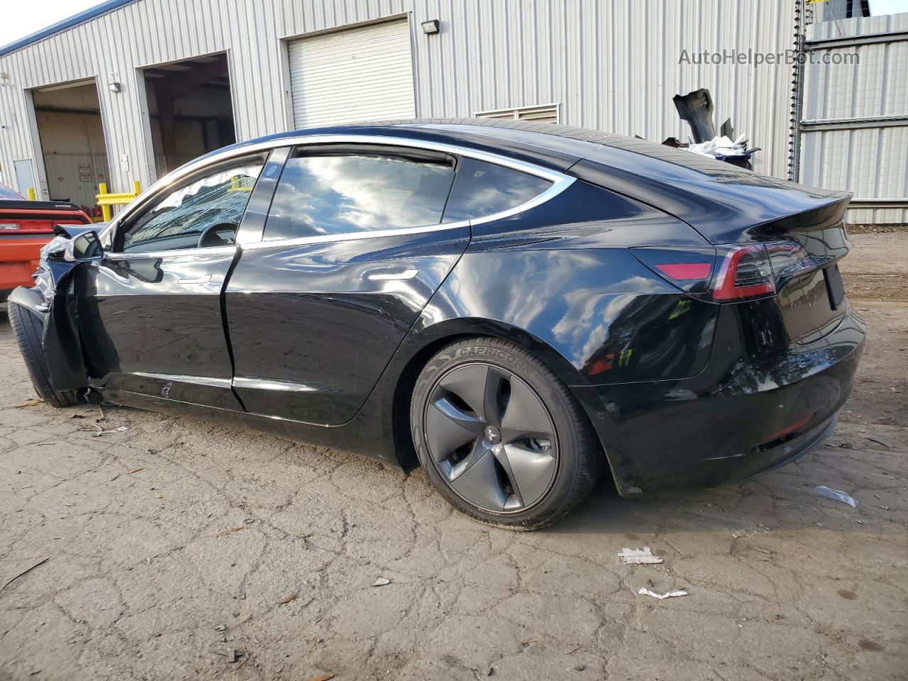 2019 Tesla Model 3  Black vin: 5YJ3E1EA4KF399344