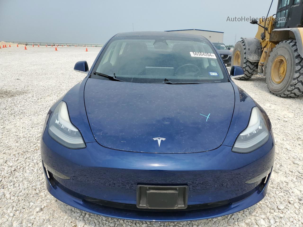 2019 Tesla Model 3  Blue vin: 5YJ3E1EA4KF400735