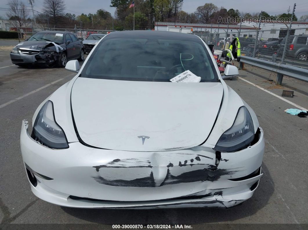 2019 Tesla Model 3 Long Range/mid Range/standard Range/standard Range Plus White vin: 5YJ3E1EA4KF419768