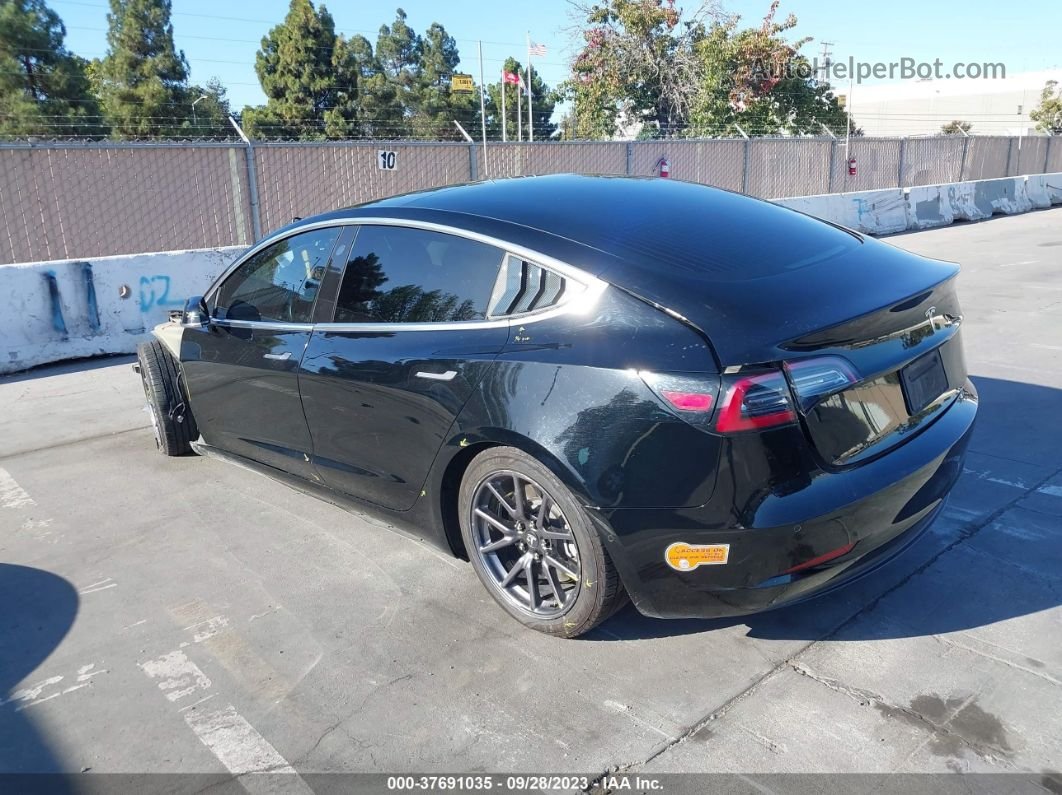 2019 Tesla Model 3 Range Black vin: 5YJ3E1EA4KF424470