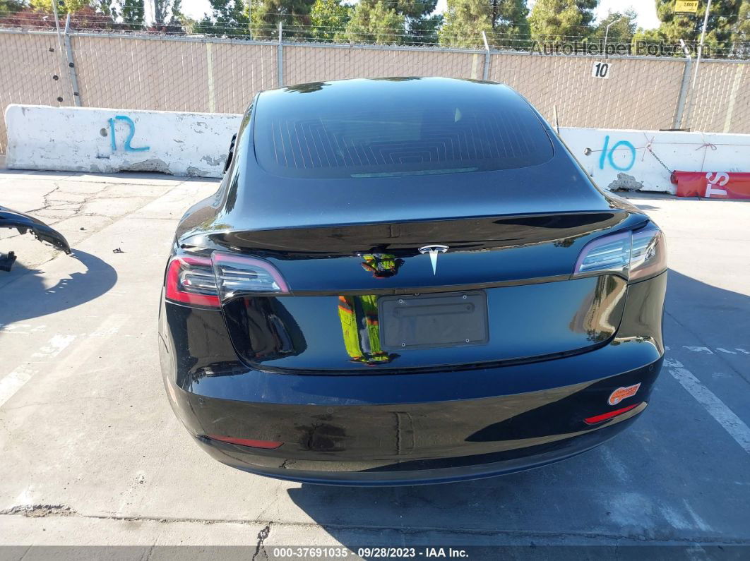 2019 Tesla Model 3 Range Black vin: 5YJ3E1EA4KF424470