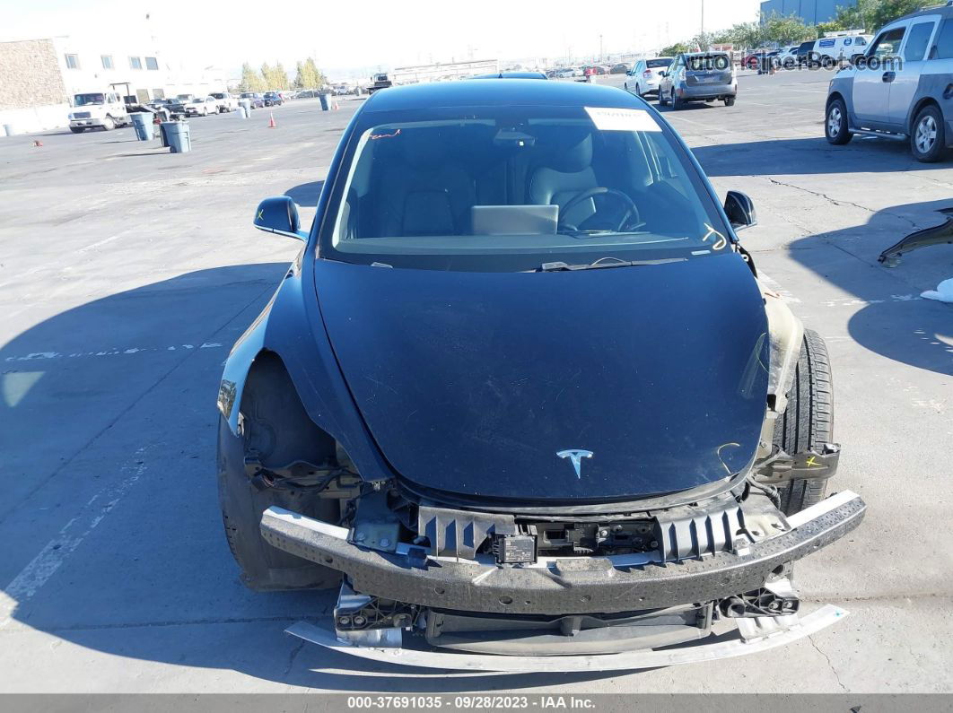 2019 Tesla Model 3 Range Black vin: 5YJ3E1EA4KF424470