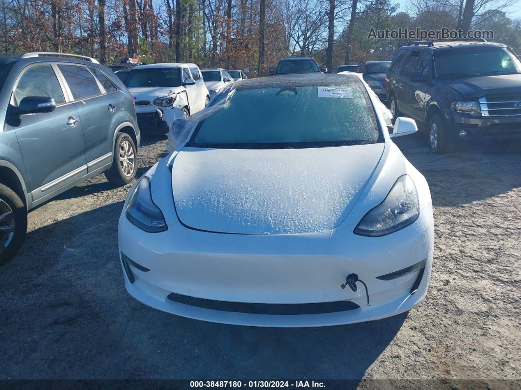 2019 Tesla Model 3 Long Range/mid Range/standard Range/standard Range Plus White vin: 5YJ3E1EA4KF466430