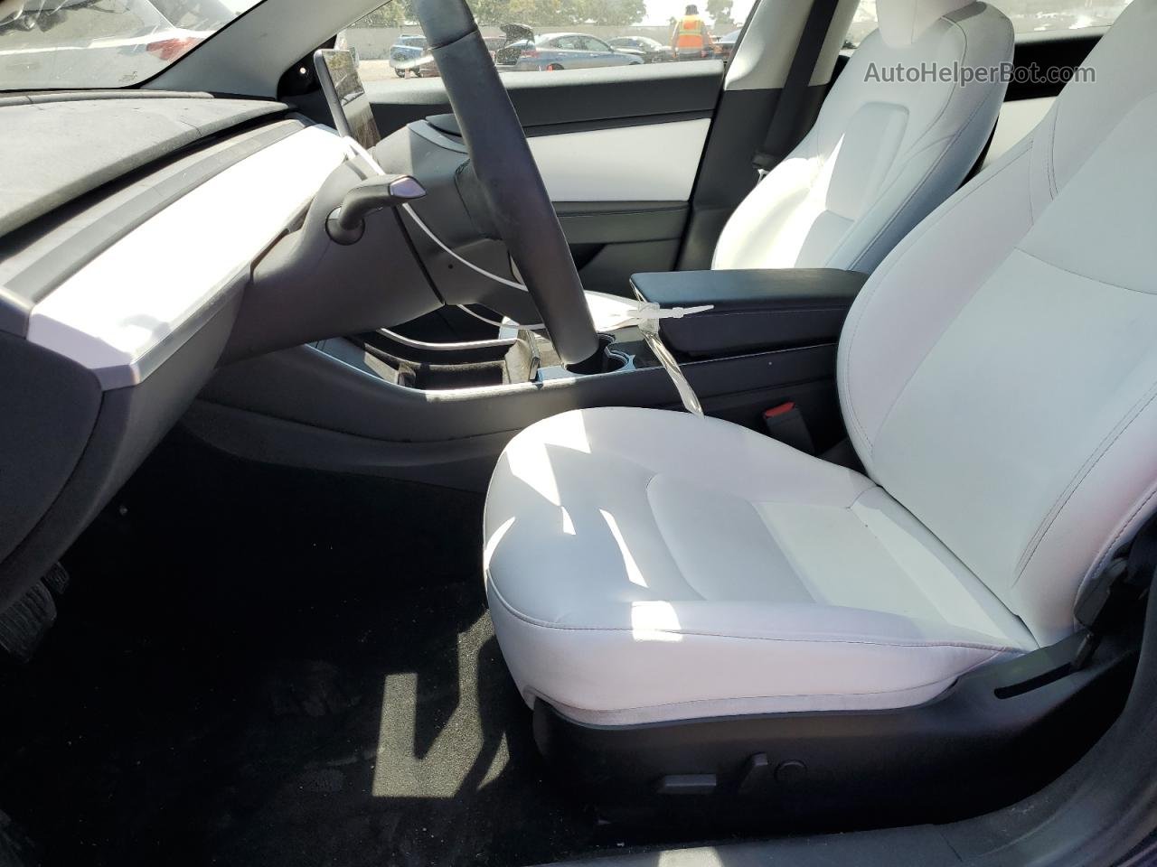 2019 Tesla Model 3  Синий vin: 5YJ3E1EA4KF486371