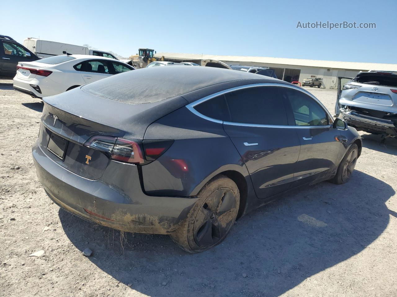 2020 Tesla Model 3  Black vin: 5YJ3E1EA4LF611354