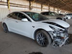 2020 Tesla Model 3  White vin: 5YJ3E1EA4LF633287