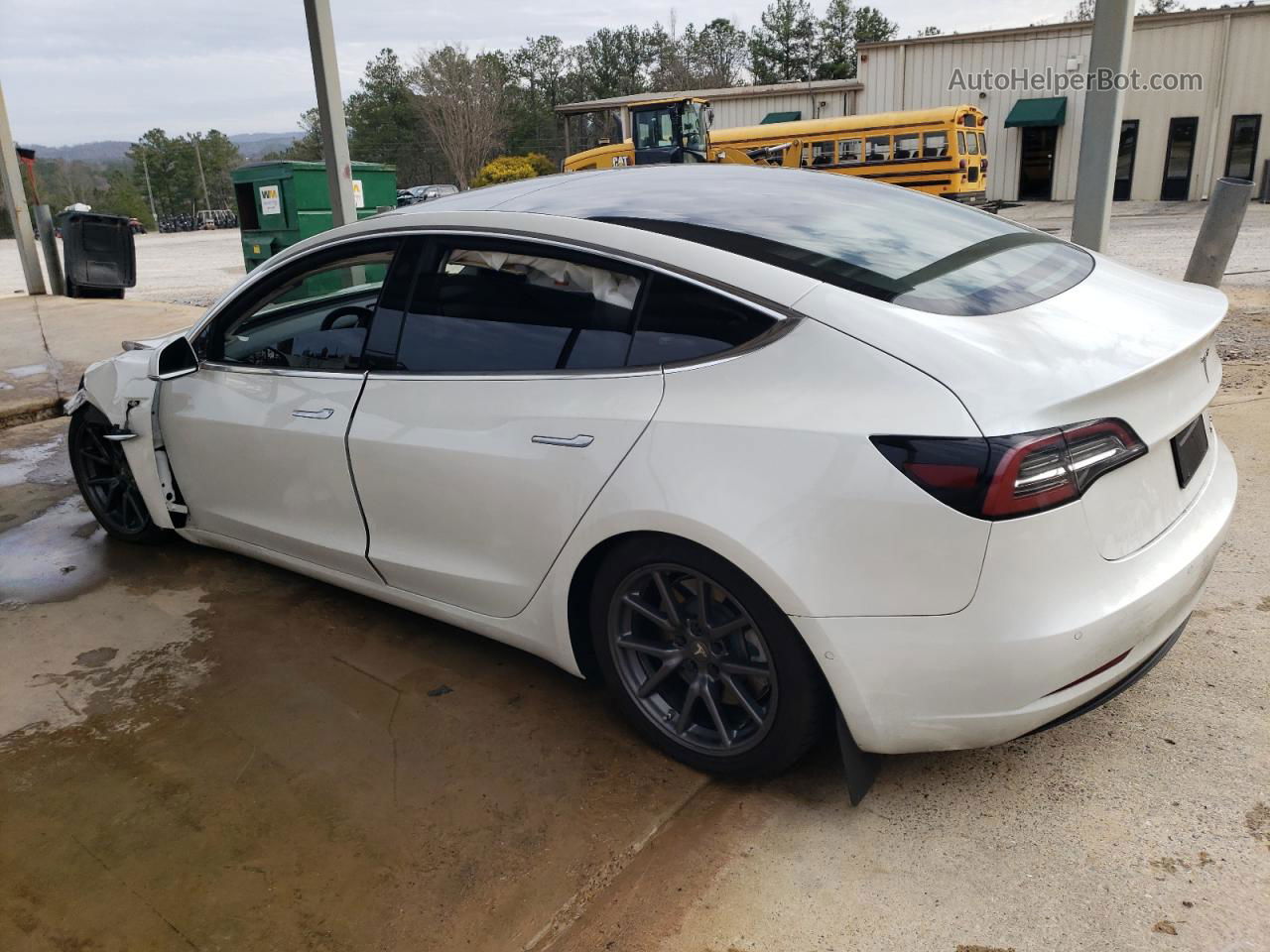 2020 Tesla Model 3  White vin: 5YJ3E1EA4LF659758