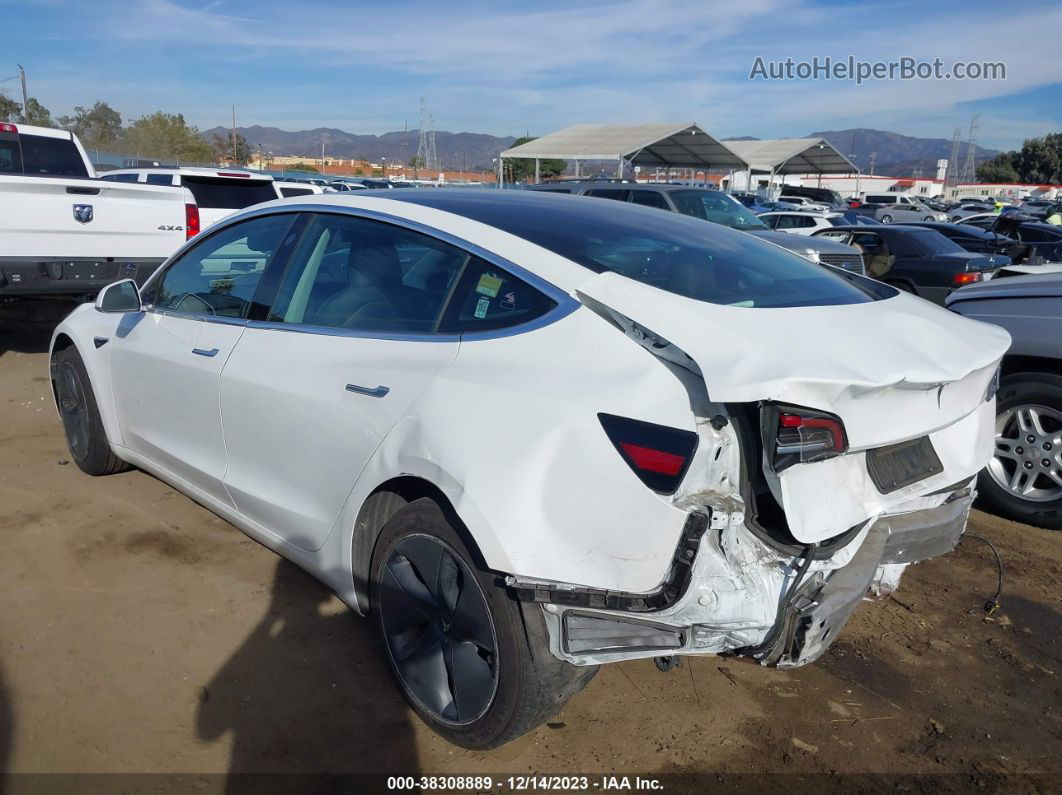 2020 Tesla Model 3 Standard Range Plus Rear-wheel Drive/standard Range Rear-wheel Drive White vin: 5YJ3E1EA4LF669898