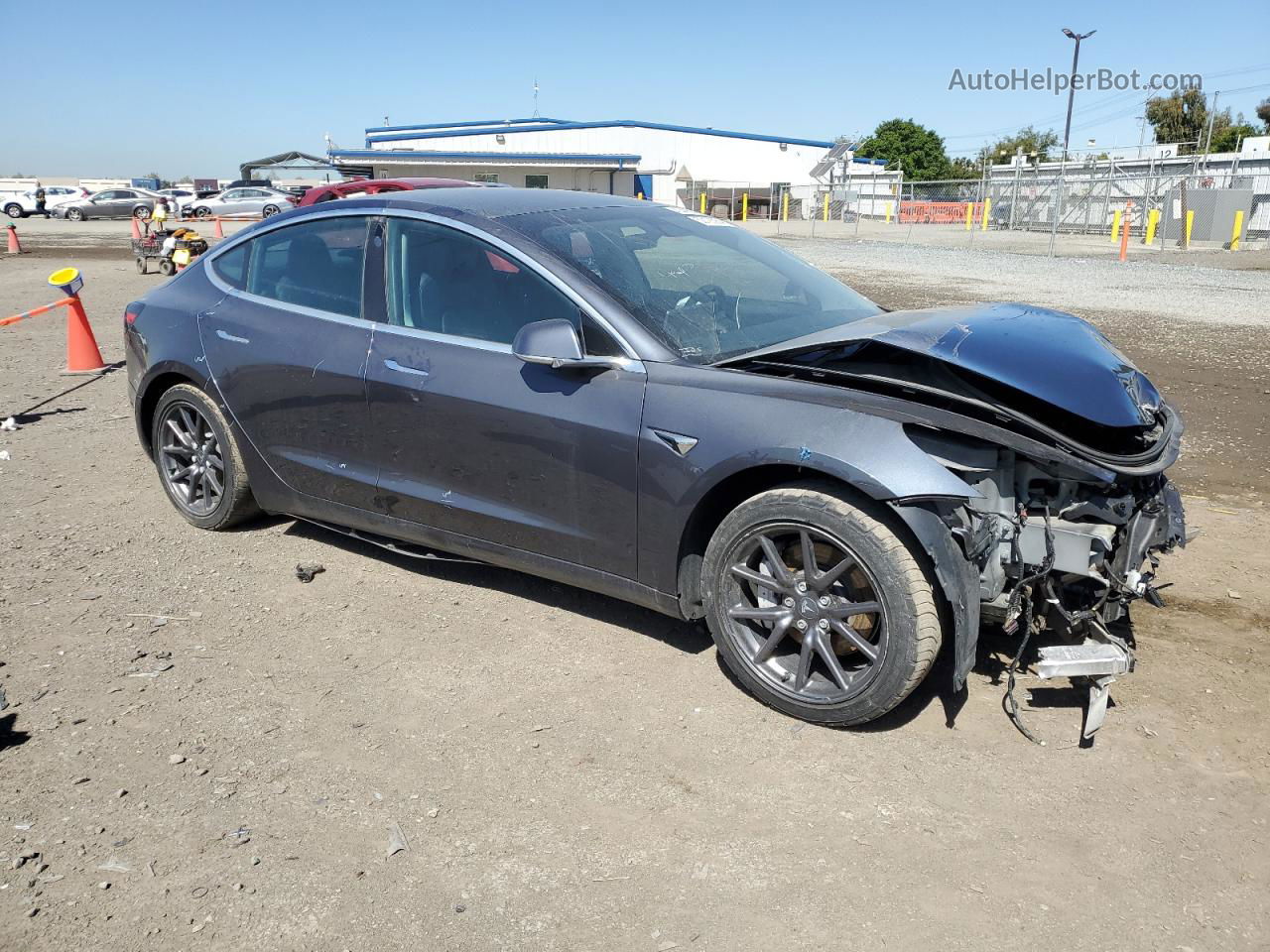 2020 Tesla Model 3  Charcoal vin: 5YJ3E1EA4LF745524