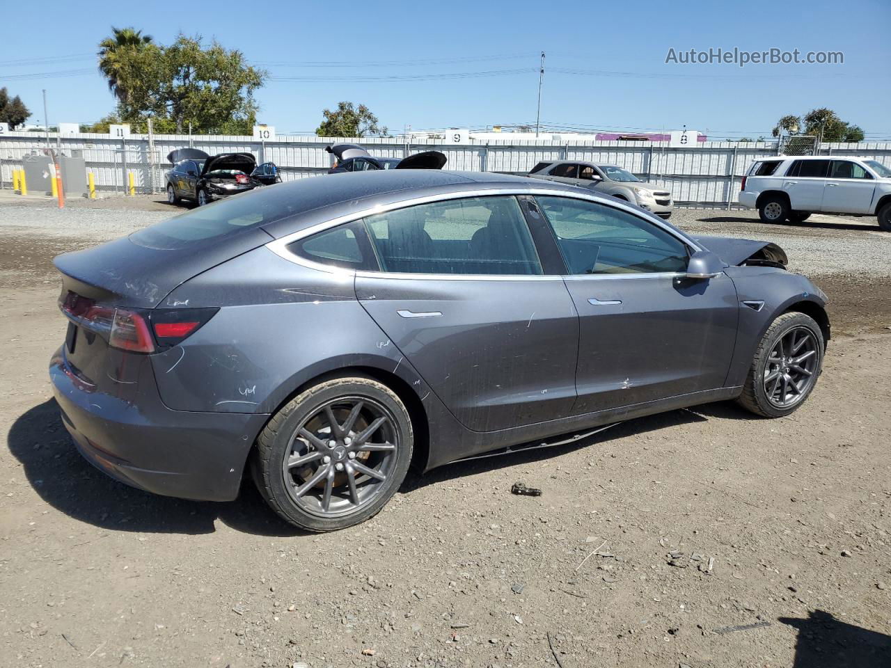 2020 Tesla Model 3  Charcoal vin: 5YJ3E1EA4LF745524