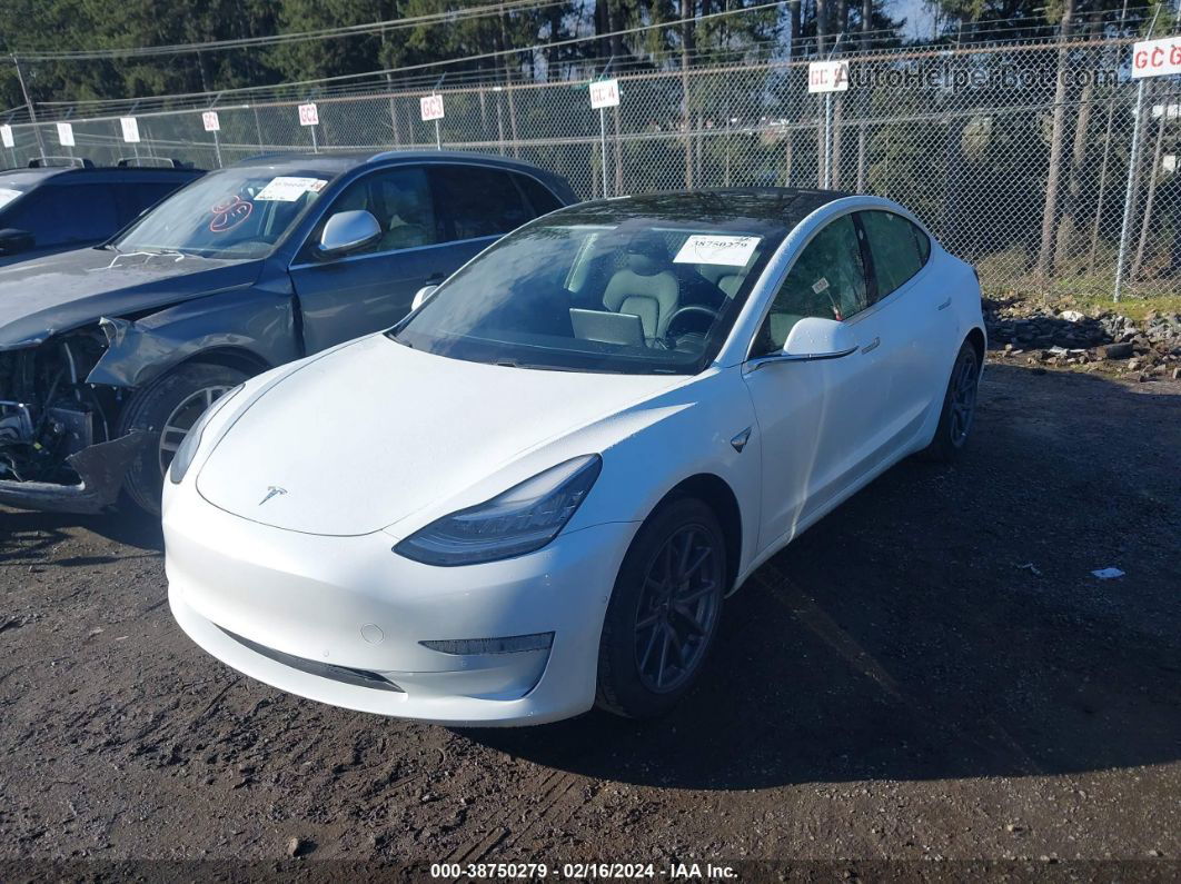 2020 Tesla Model 3 Standard Range Plus Rear-wheel Drive/standard Range Rear-wheel Drive Белый vin: 5YJ3E1EA4LF804197