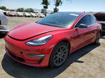 2020 Tesla Model 3  Red vin: 5YJ3E1EA4LF804619