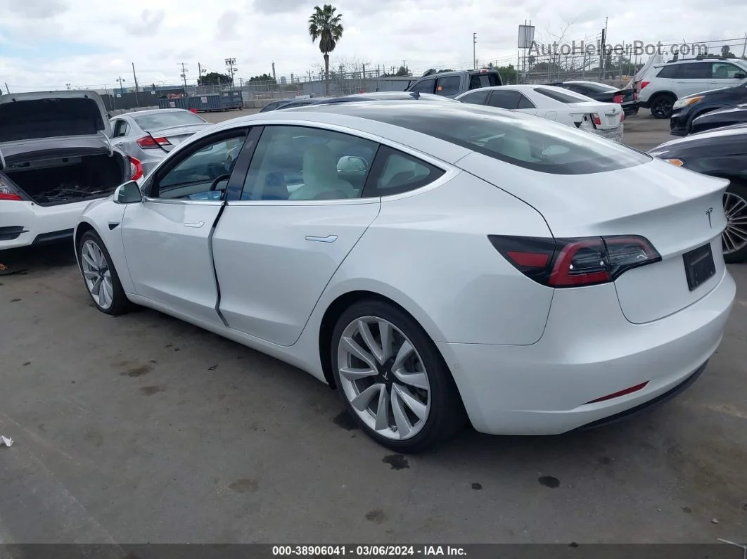 2020 Tesla Model 3 Standard Range Plus Rear-wheel Drive/standard Range Rear-wheel Drive White vin: 5YJ3E1EA4LF806631