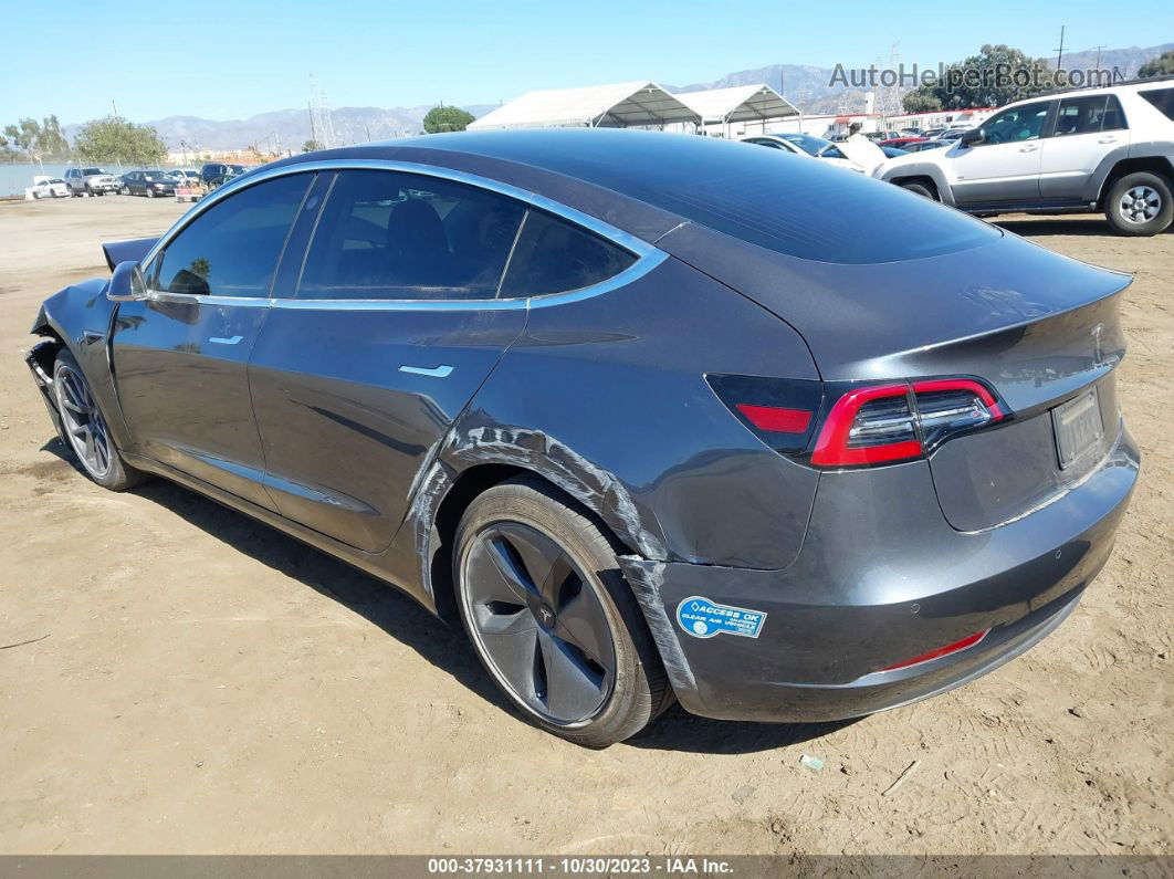 2020 Tesla Model 3 Standard Range Black vin: 5YJ3E1EA4LF807360