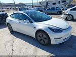 2021 Tesla Model 3 Standard Range Plus Rear-wheel Drive White vin: 5YJ3E1EA4MF014724