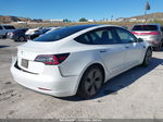 2021 Tesla Model 3 Standard Range Plus Rear-wheel Drive White vin: 5YJ3E1EA4MF014724