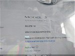 2021 Tesla Model 3 Standard Range Plus Rear-wheel Drive White vin: 5YJ3E1EA4MF031569