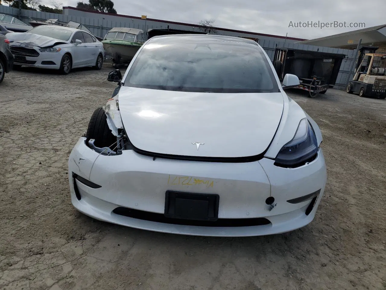 2021 Tesla Model 3  Белый vin: 5YJ3E1EA4MF072171