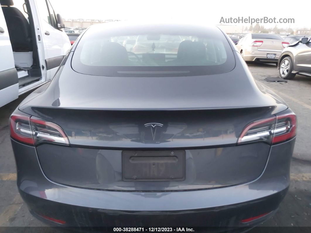 2021 Tesla Model 3 Standard Range Plus Rear-wheel Drive Gray vin: 5YJ3E1EA4MF076169