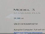 2021 Tesla Model 3 Standard Range Plus Rear-wheel Drive White vin: 5YJ3E1EA4MF091741