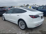 2021 Tesla Model 3 Standard Range Plus Rear-wheel Drive White vin: 5YJ3E1EA4MF849187