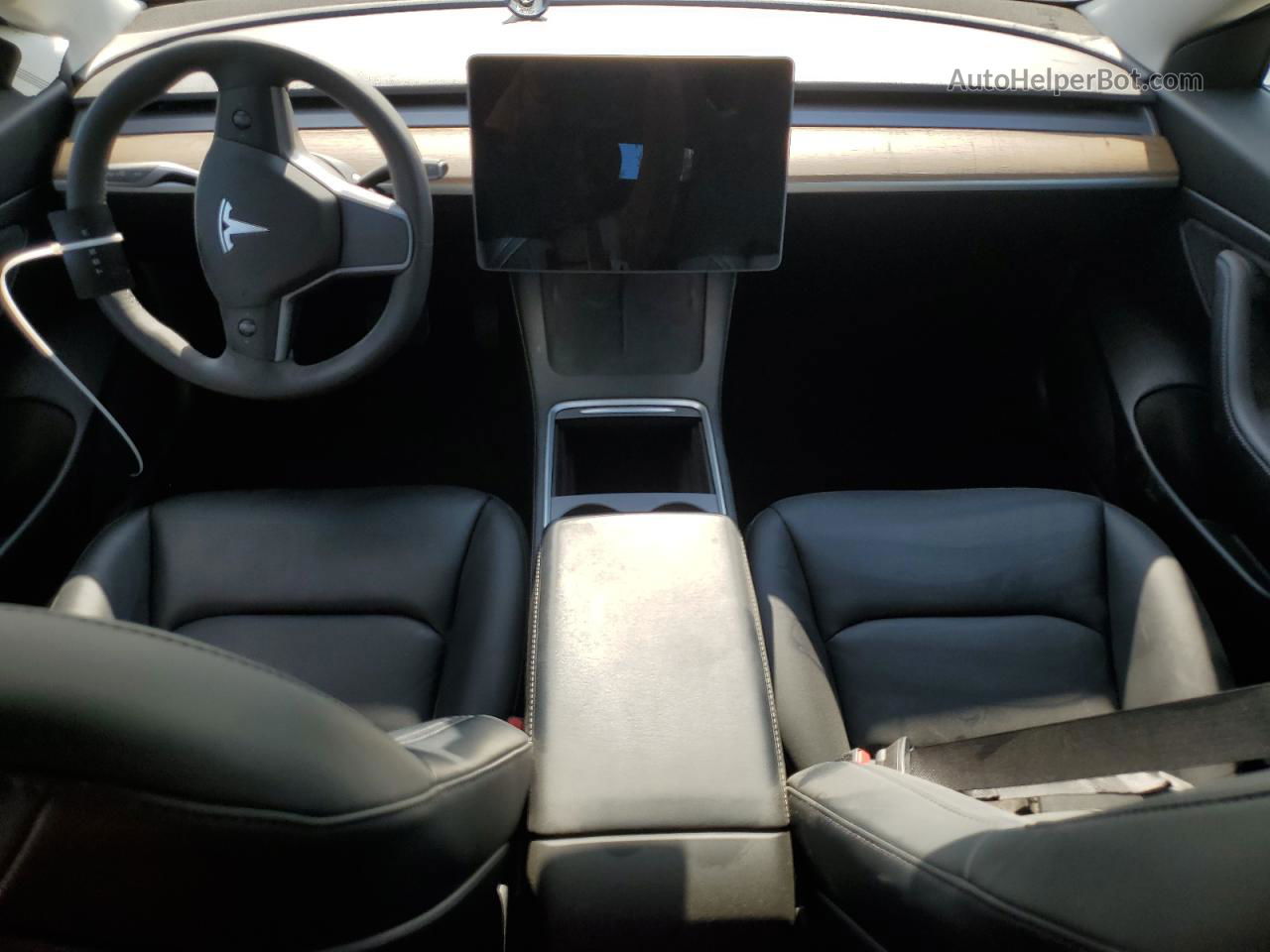 2021 Tesla Model 3  Черный vin: 5YJ3E1EA4MF850517