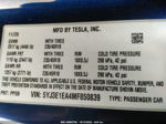 2021 Tesla Model 3 Standard Range Plus Blue vin: 5YJ3E1EA4MF850839