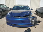 2021 Tesla Model 3  Blue vin: 5YJ3E1EA4MF908206