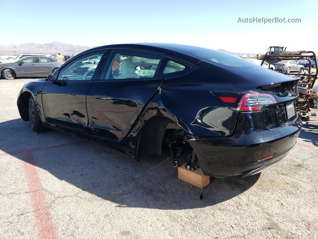 2021 Tesla Model 3  Black vin: 5YJ3E1EA4MF908366