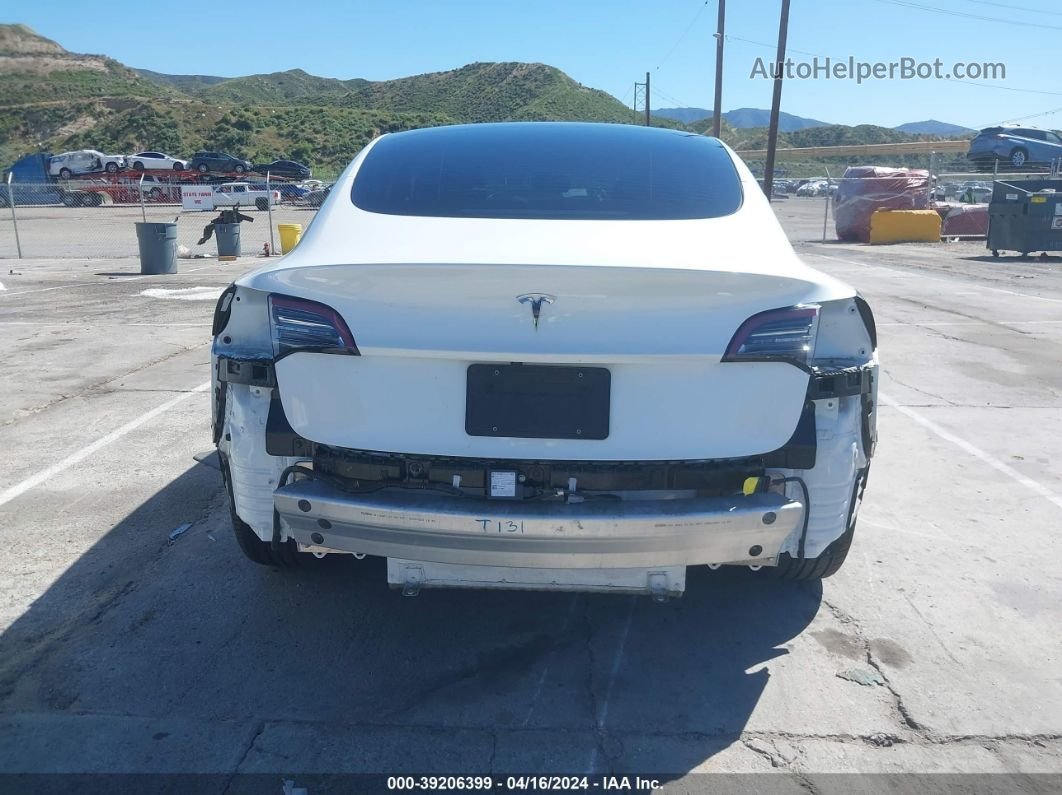 2021 Tesla Model 3 Standard Range Plus Rear-wheel Drive Белый vin: 5YJ3E1EA4MF982175