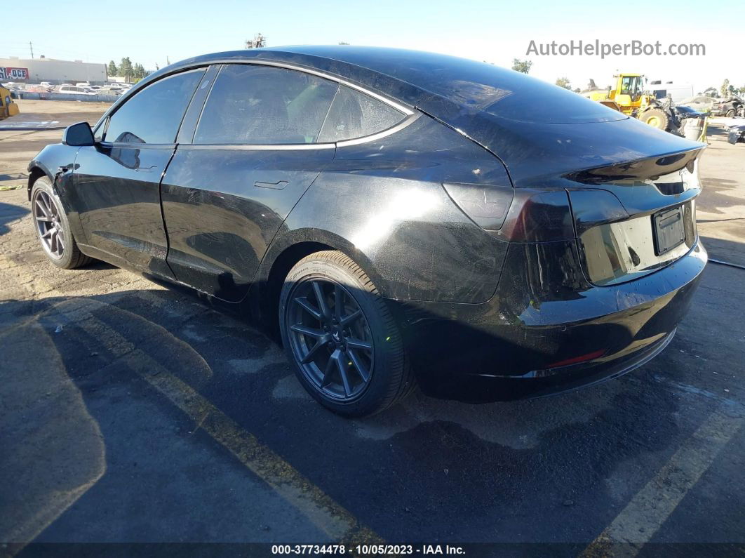 2021 Tesla Model 3 Standard Range Plus Black vin: 5YJ3E1EA4MF994200